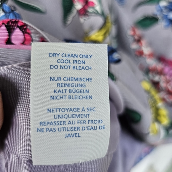 Boden Sleeveless Dress Floral Lined Womens Size 12R - Picture 9 of 9